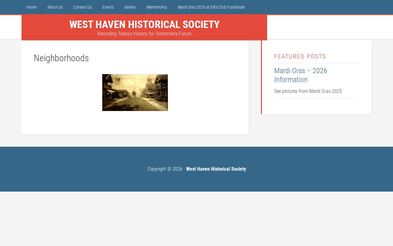West Haven neighbors Osborn Avenue and Woody Crest history